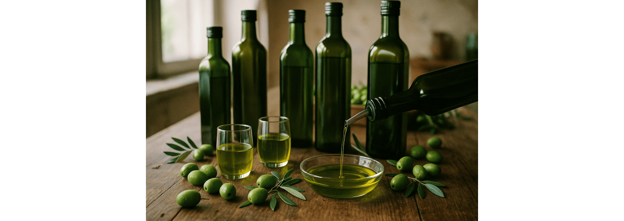 S�dan l�ser du en olivenolie-etiket: h�sttid, sort, syre og oprindelse