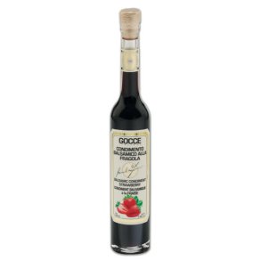 Gocce balsamico med jordbr 100 ml.