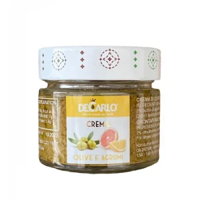 Crema di Olive Verdi e Agrumi De Carlo 130g