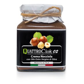 Hasselnddecreme med Ekstra Jomfru Olivenolie 320g