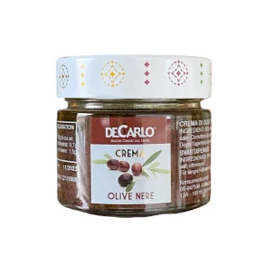 Crema di Olive Nere, DeCarlo, 130g